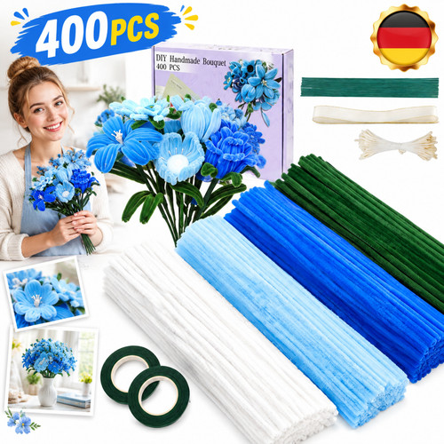 400 stück pfeifenputzer - 400,
