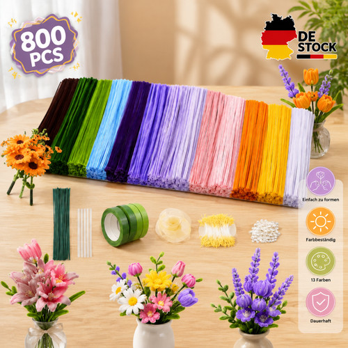 800 stück pfeifenreiniger - 800,