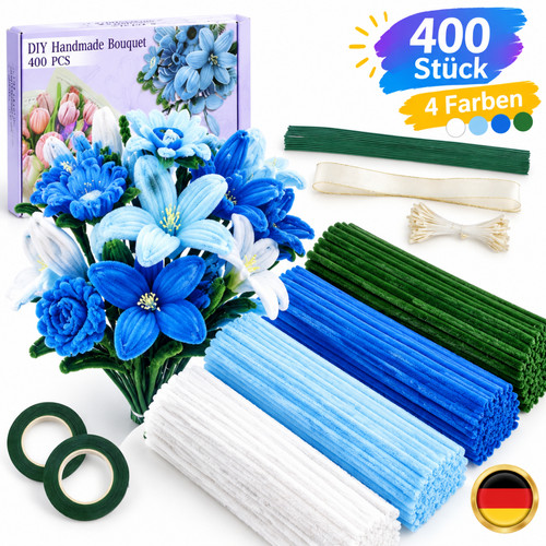 400 stück pfeifenreiniger zum - 400,