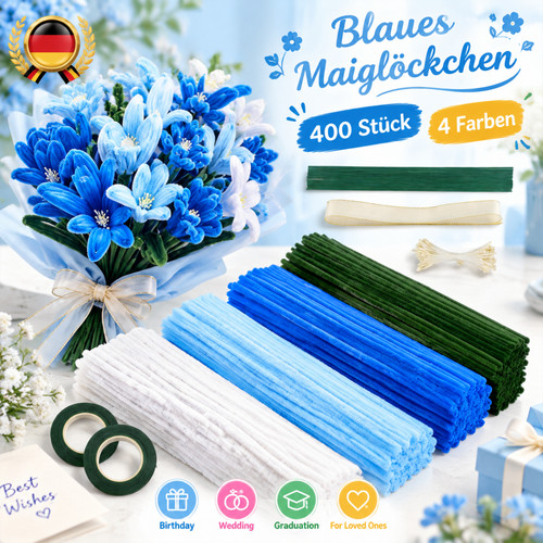 400 stück pfeifenreiniger zum - 400,