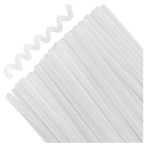 Weiße pfeifenreiniger 30cm - weiße,